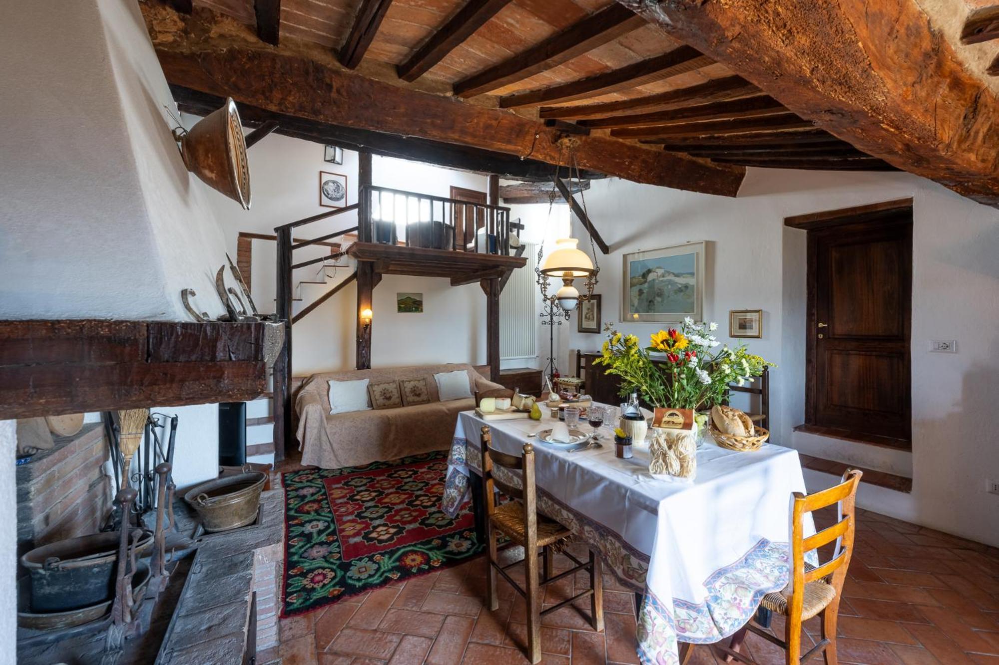 Ferienwohnung Artistica Pienza - Breathtaking Val D'Orcia View Exterior foto