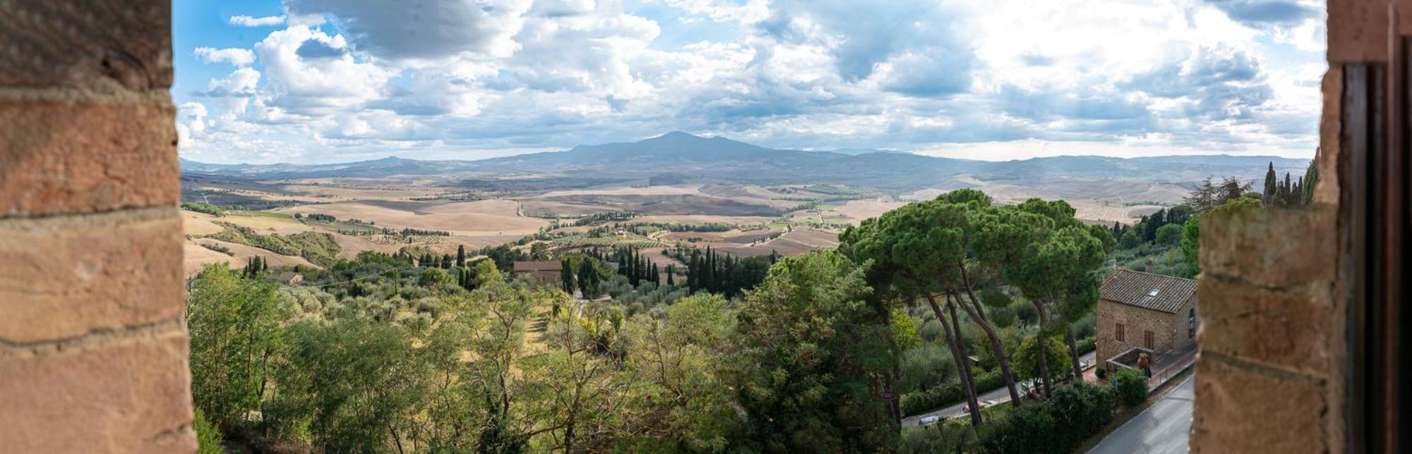 Ferienwohnung Artistica Pienza - Breathtaking Val D'Orcia View Exterior foto